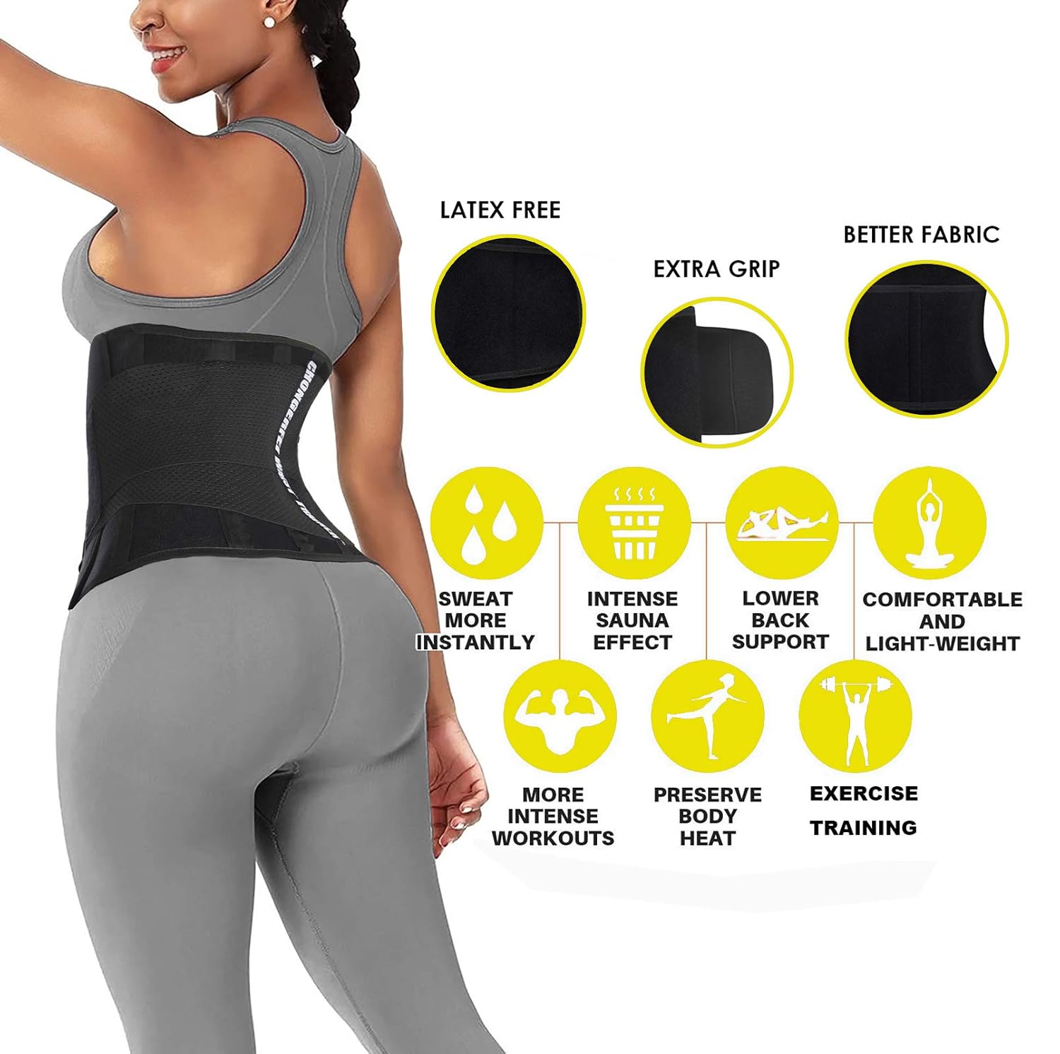 ChongErfei Waist Trainer Belt for Women and Men — image 4