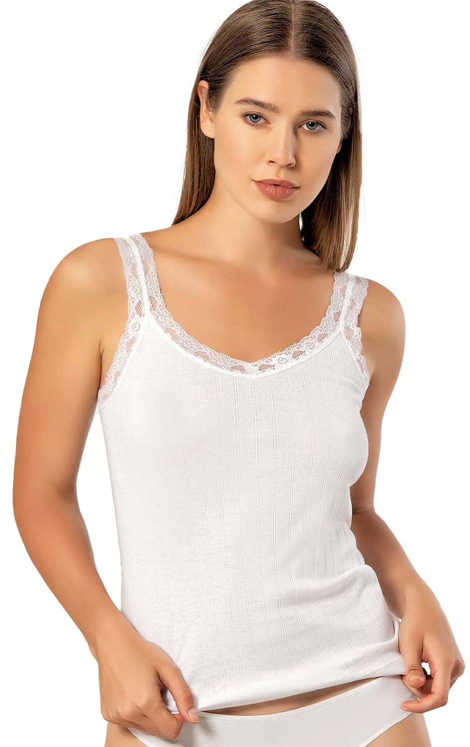 VAVONNE Cotton Airy Soft Camisole Tank Top — image 6