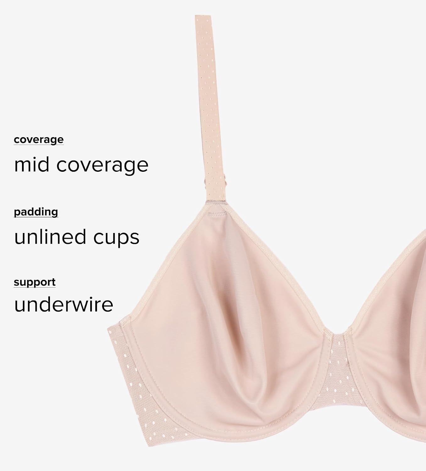 Wacoal Back Appeal Minimizer Unlined Bra — image 7