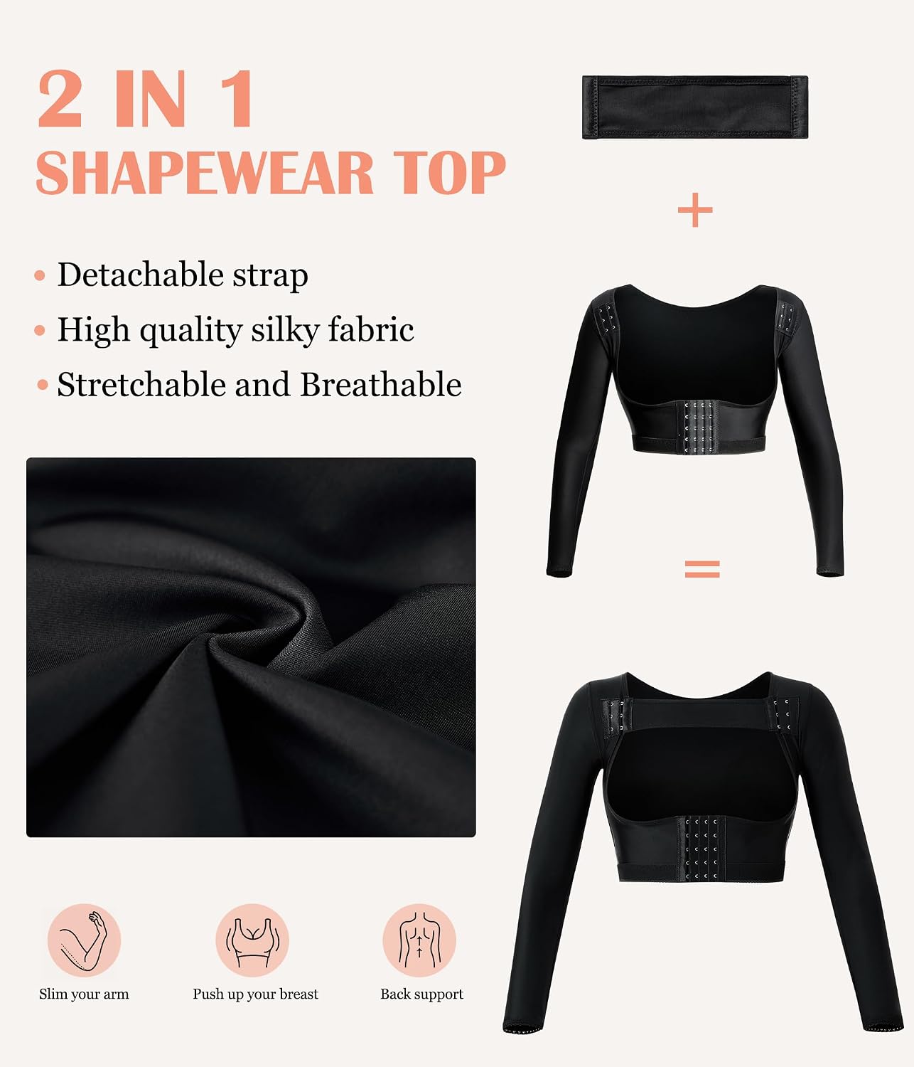 LANCS Post-Surgical Arm Compression Sleeve Shaper — image 5