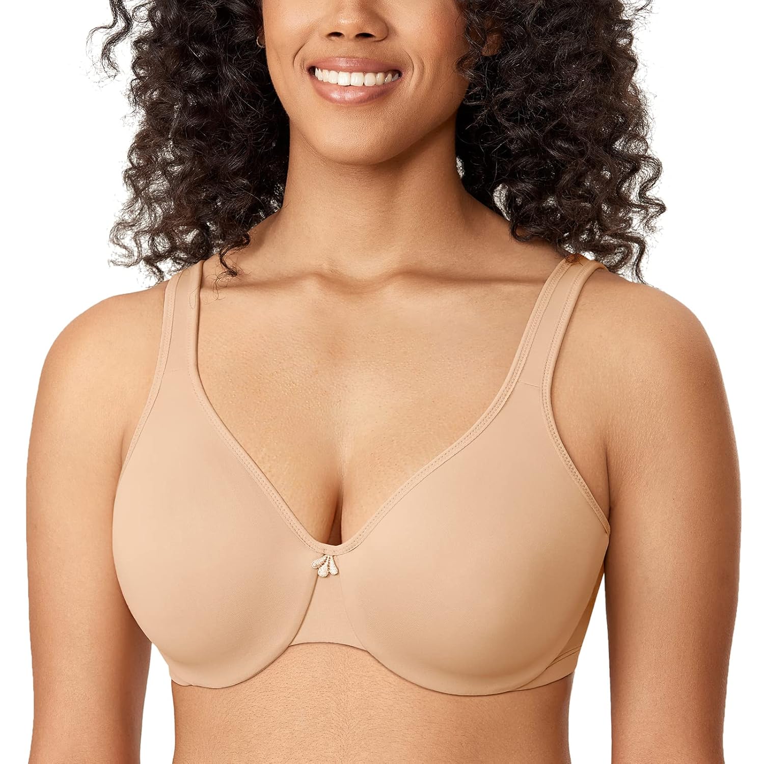 DELIMIRA Women's Plus Size Minimizer Underwire Bra — image 8