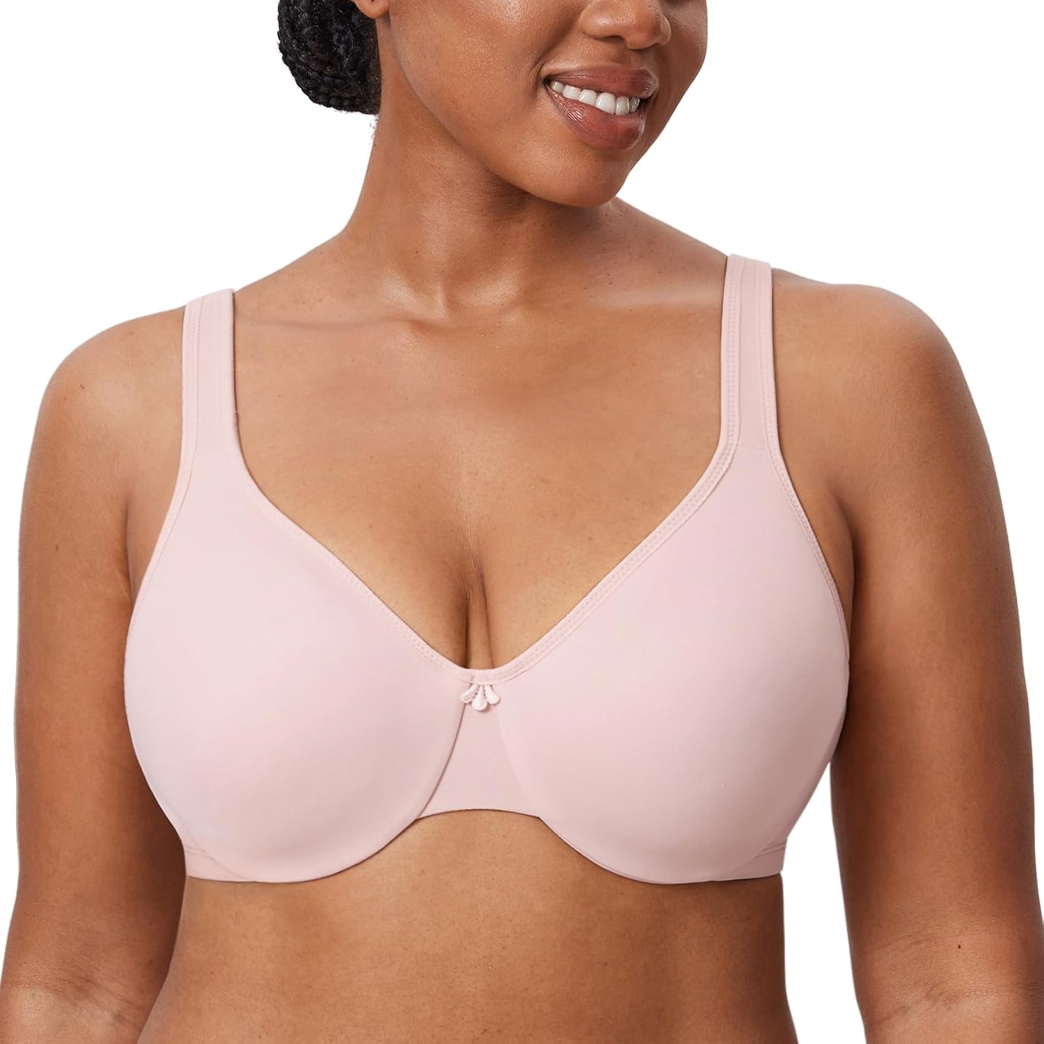 DELIMIRA Women's Plus Size Minimizer Underwire Bra — image 11