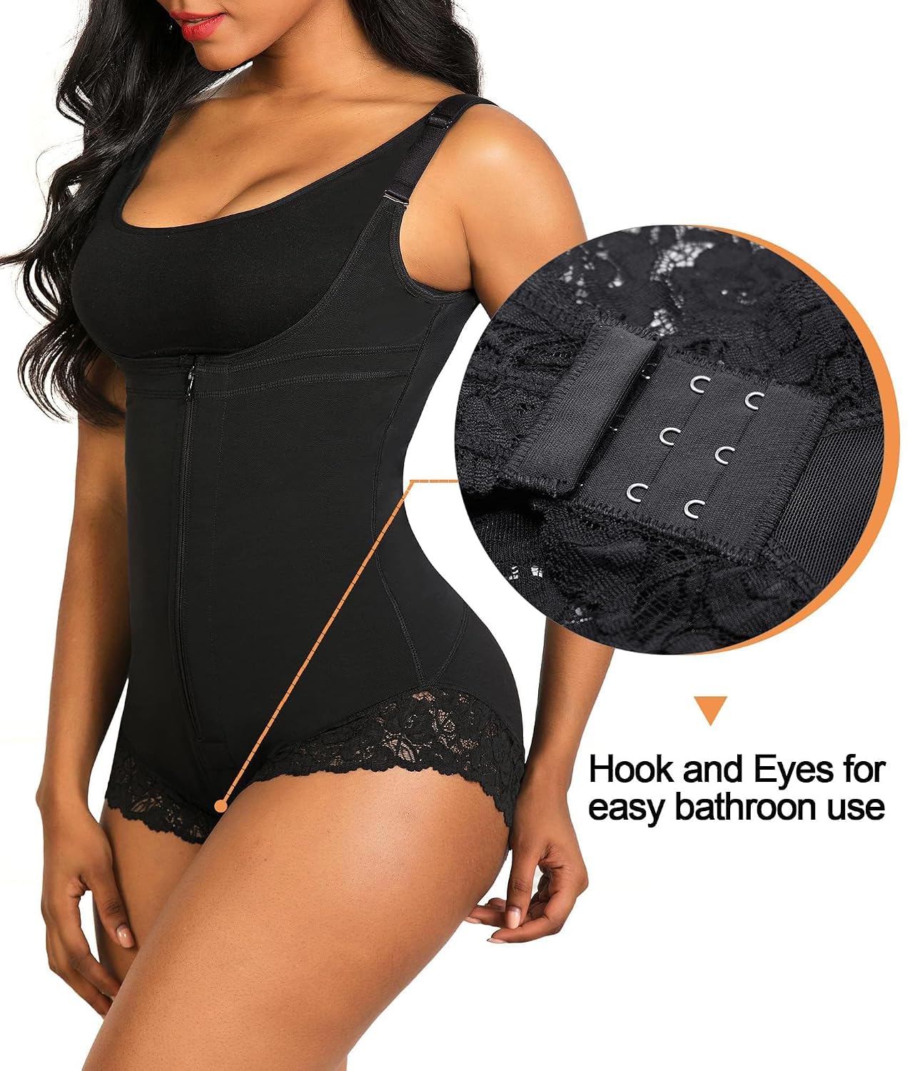 SHAPERX Colombian Faja Postpartum Tummy Control Body Shaper — image 4