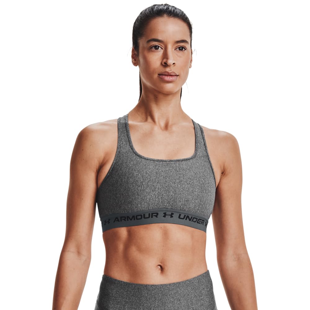 Under Armour Women's Crossback Mid Impact Sports Bra