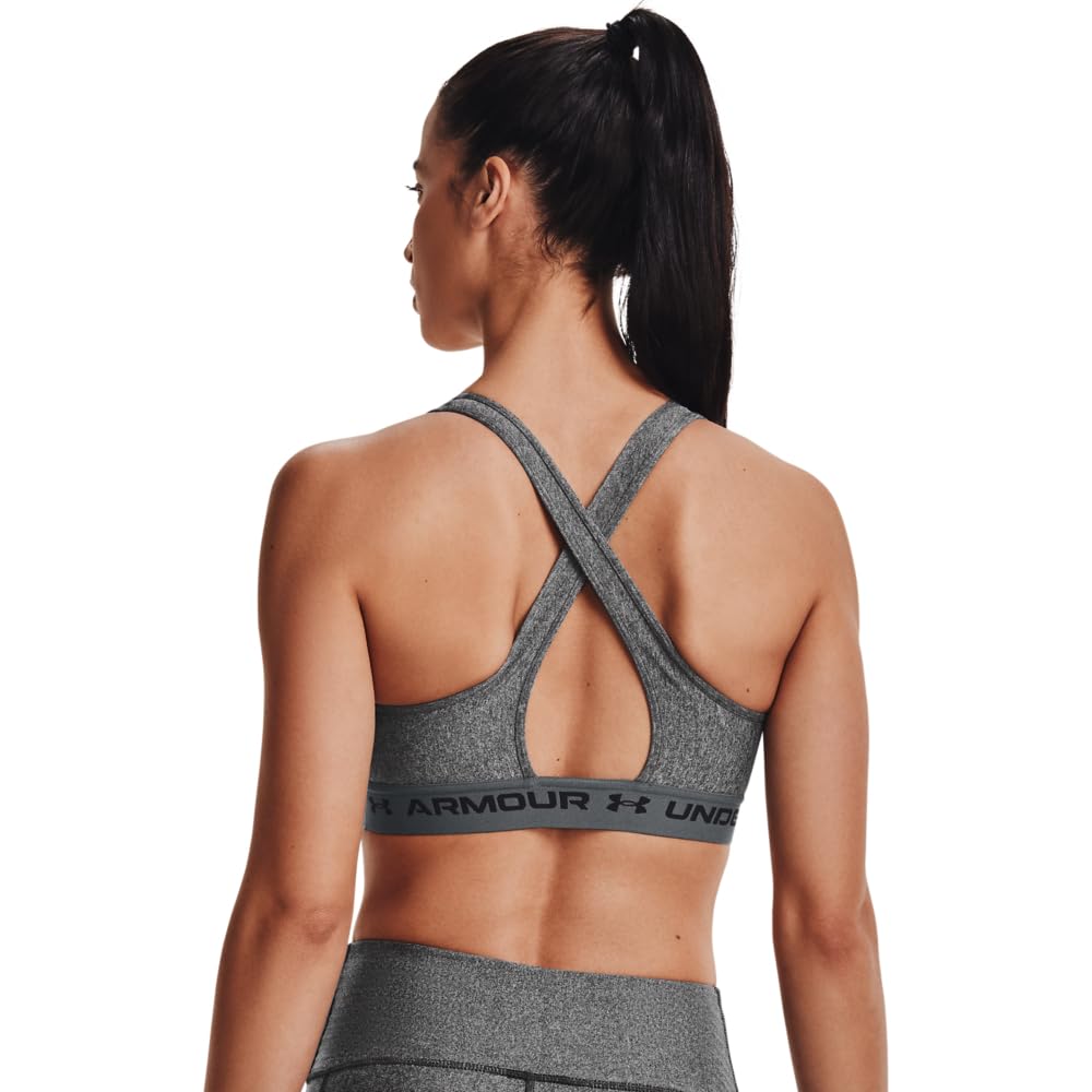 Under Armour Women's Crossback Mid Impact Sports Bra — image 2