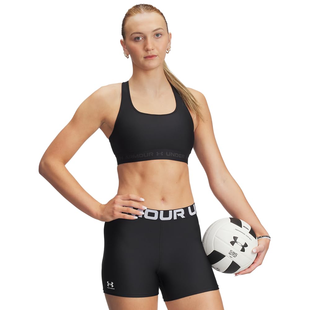 Under Armour Women's Crossback Mid Impact Sports Bra