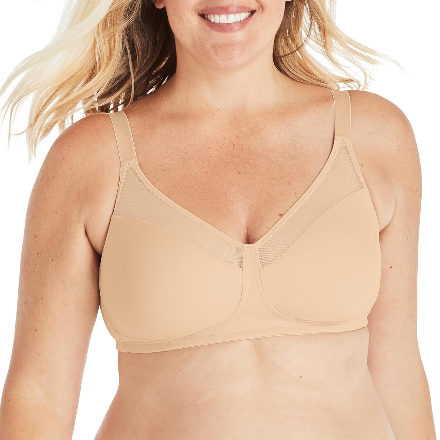 Playtex 18 Hour Minimizer Full-Coverage Wireless T-Shirt Bra