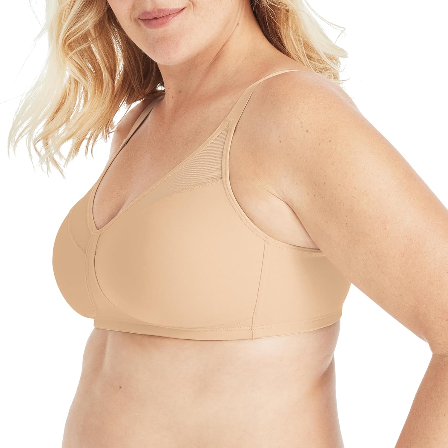 Playtex 18 Hour Minimizer Full-Coverage Wireless T-Shirt Bra — image 2