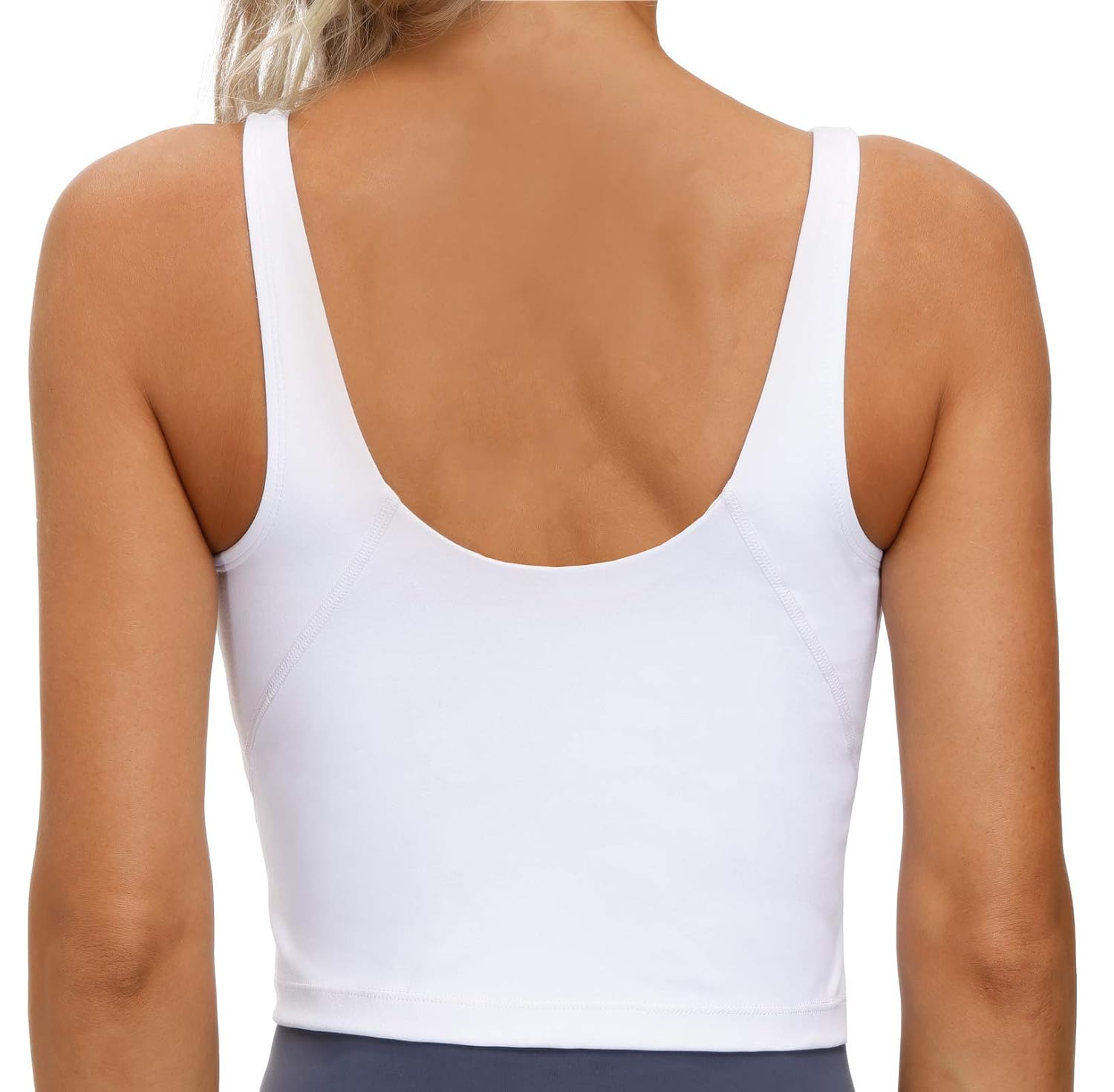 THE GYM PEOPLE Longline Sports Bra Wirefree — image 4