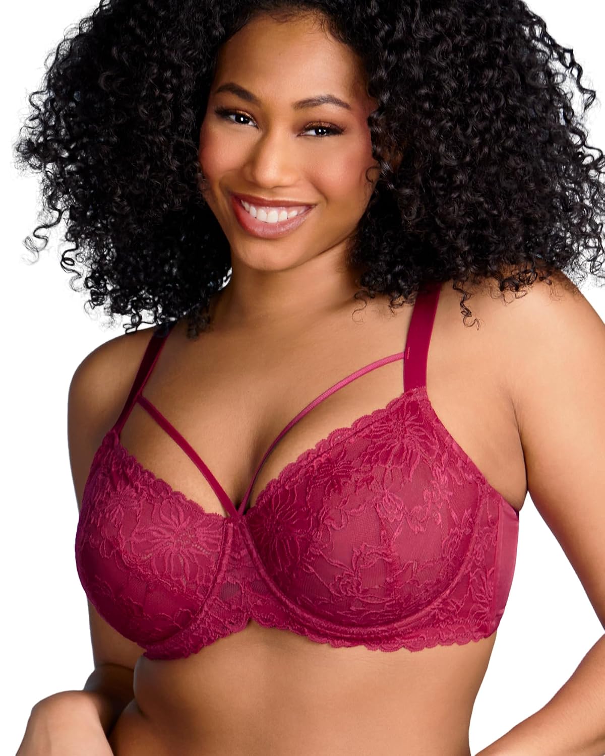HSIA Minimizer Bra Full Coverage Lace