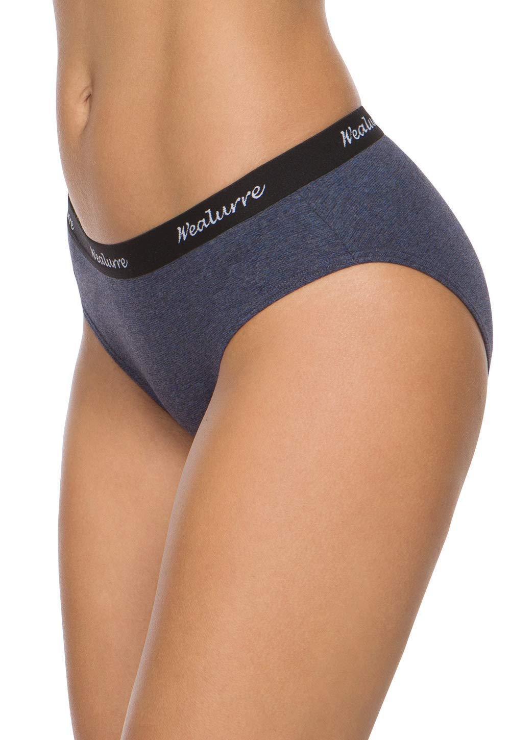 Wealurre Women's Cotton Bikini Low Rise Panty Multipack — image 3