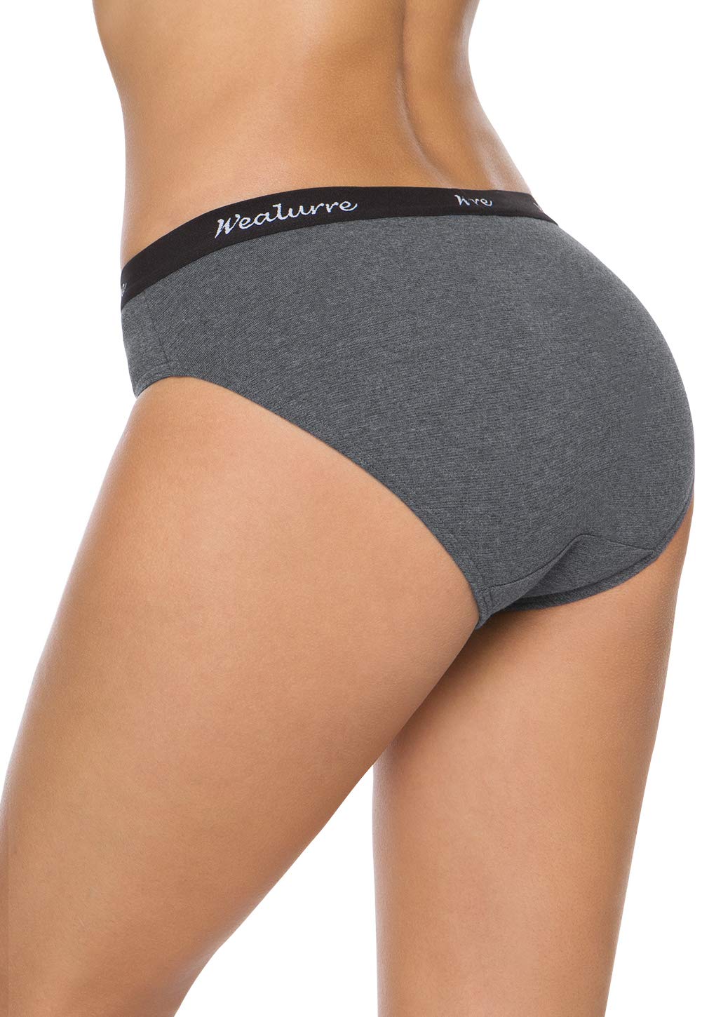 Wealurre Women's Cotton Bikini Low Rise Panty Multipack — image 4