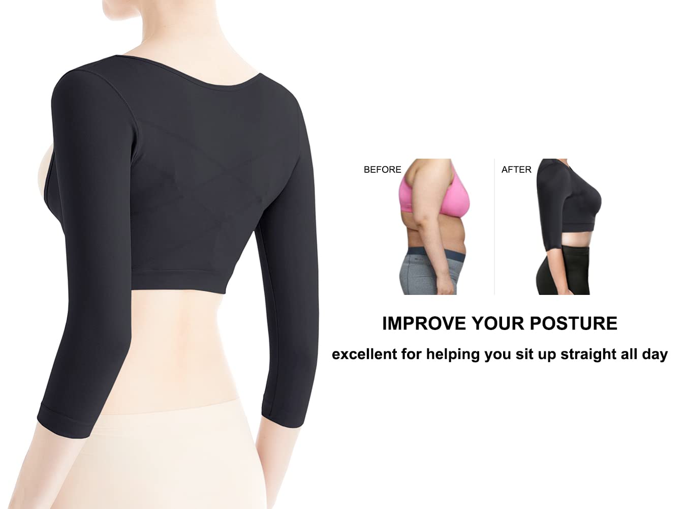 KSKshape Arm Compression Sleeves Shapewear — image 4