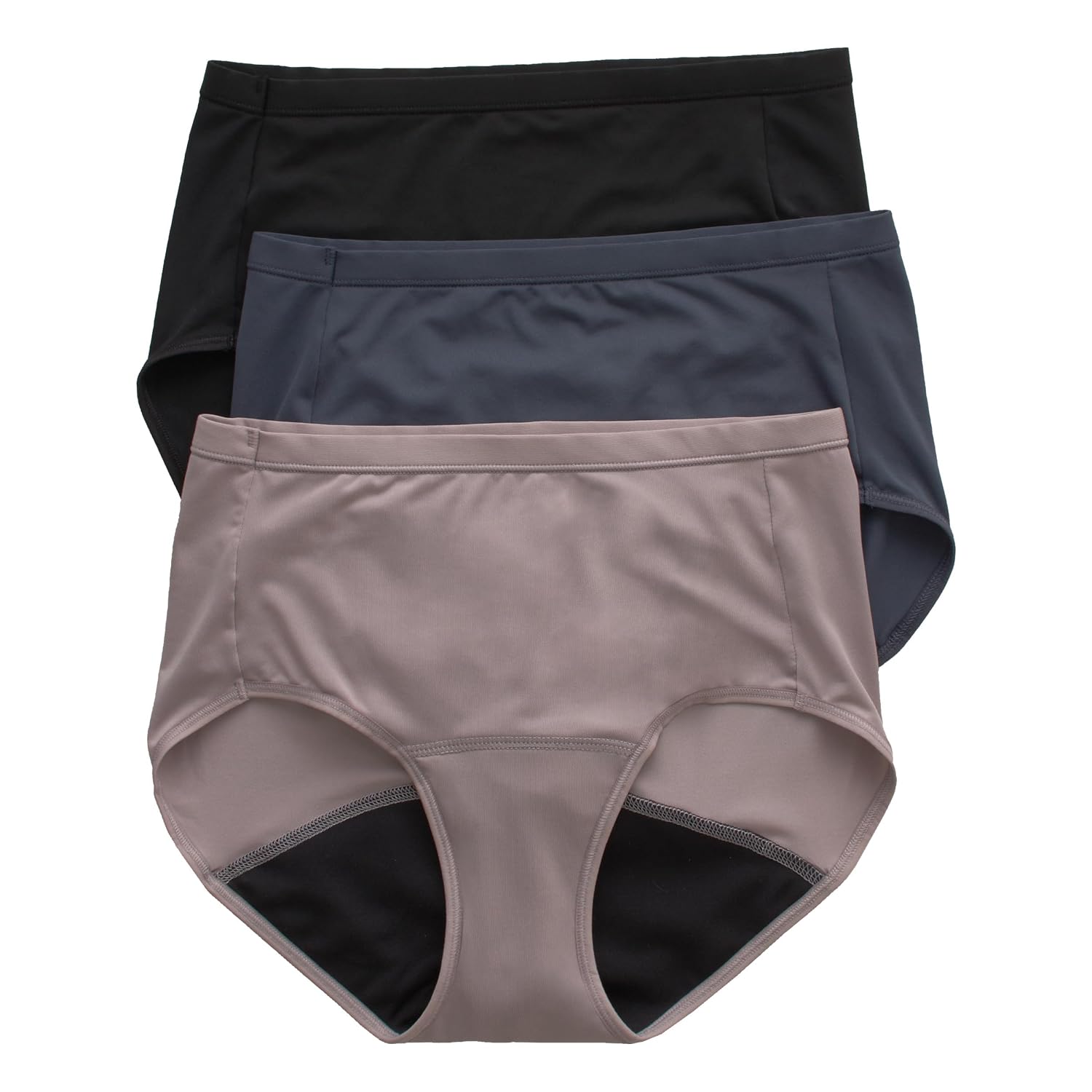Hanes Light Leaks Period Underwear 3-Pack