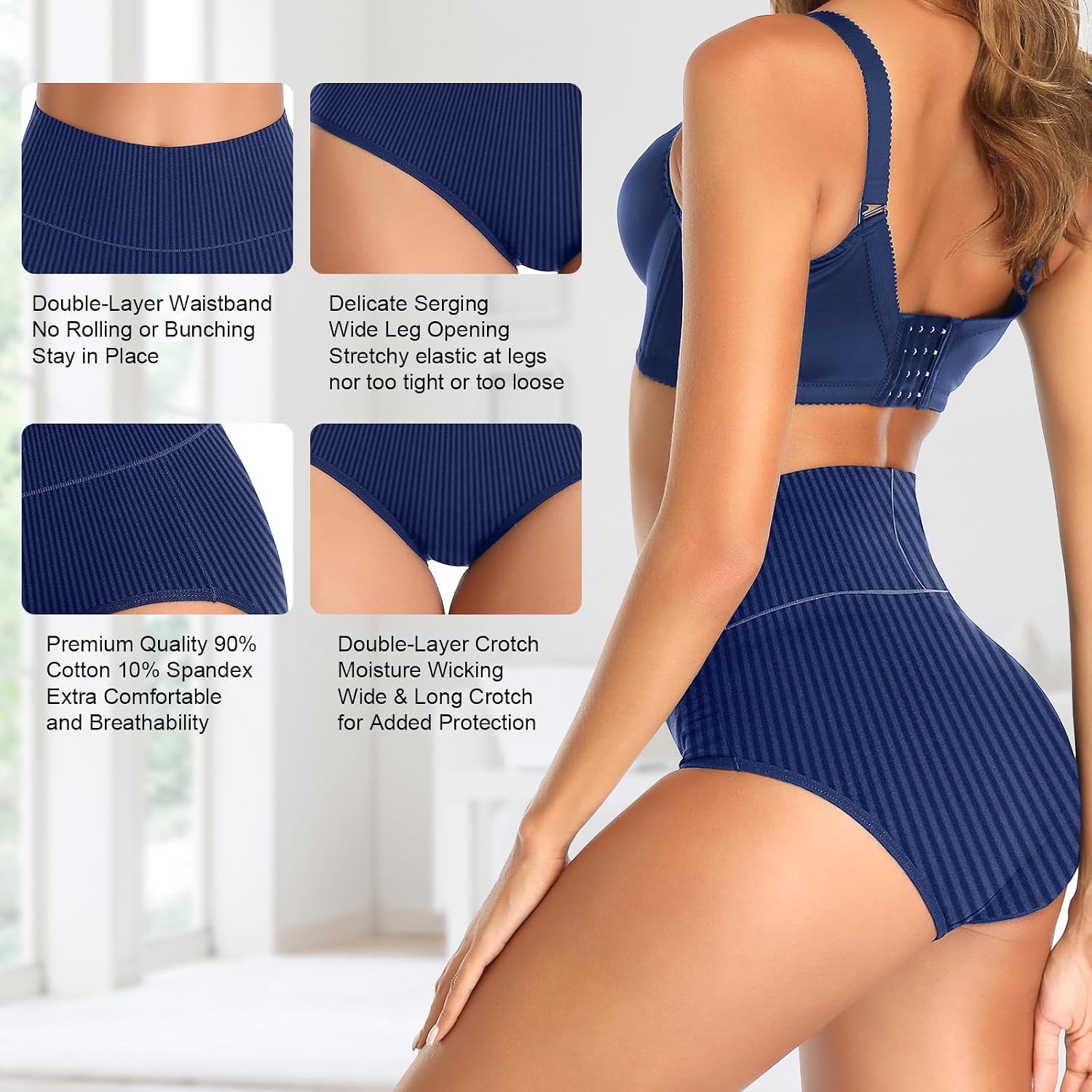 UMMISS High Waisted Tummy Control Panties — image 3