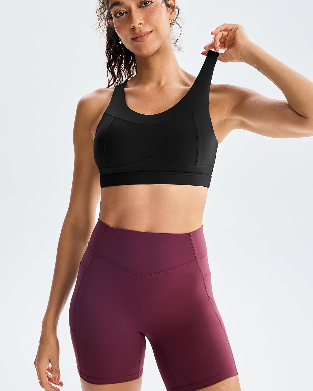 RUNNING GIRL High Impact Racerback Sports Bra — image 8