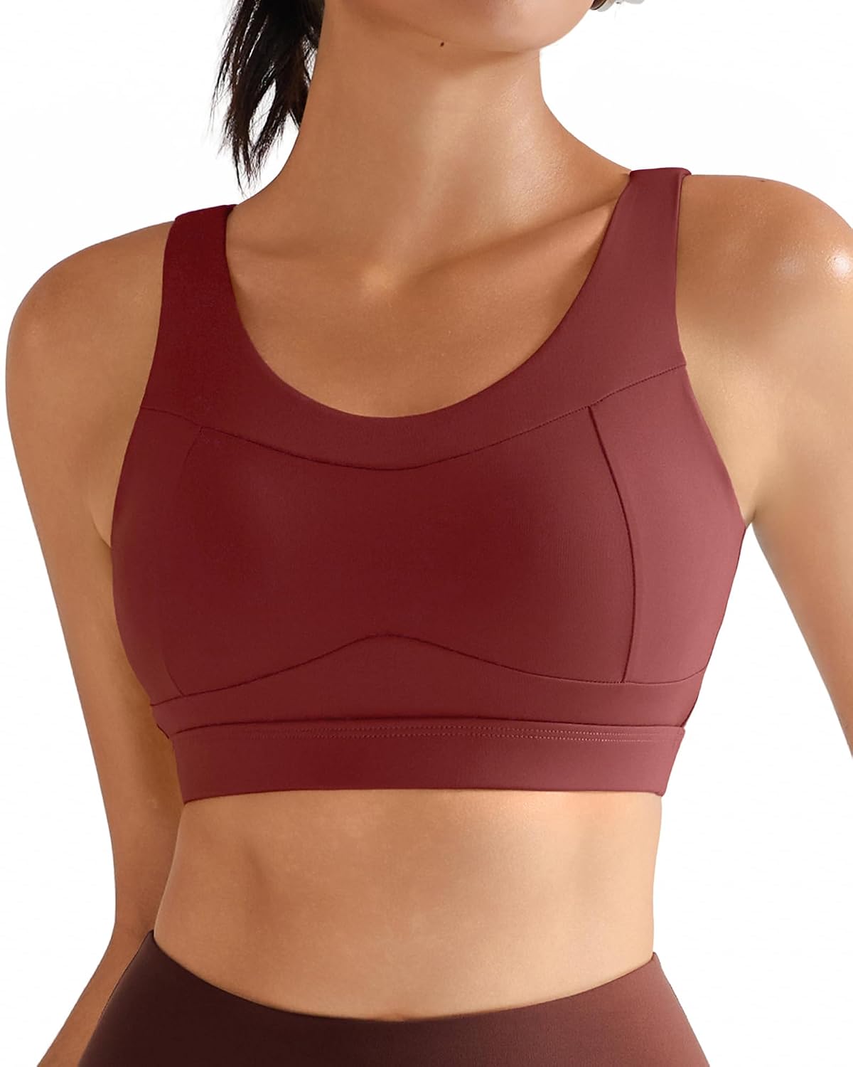 RUNNING GIRL High Impact Racerback Sports Bra — image 12