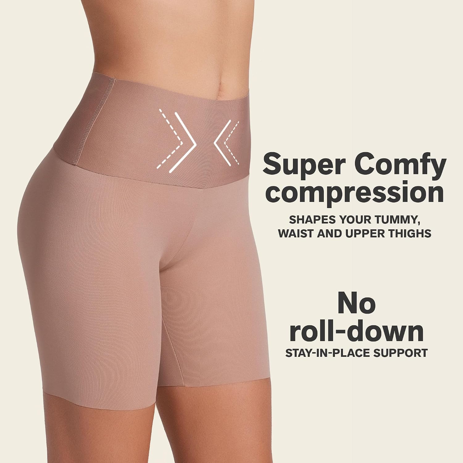 Leonisa Seamless High Waisted Shapewear Shorts — image 2
