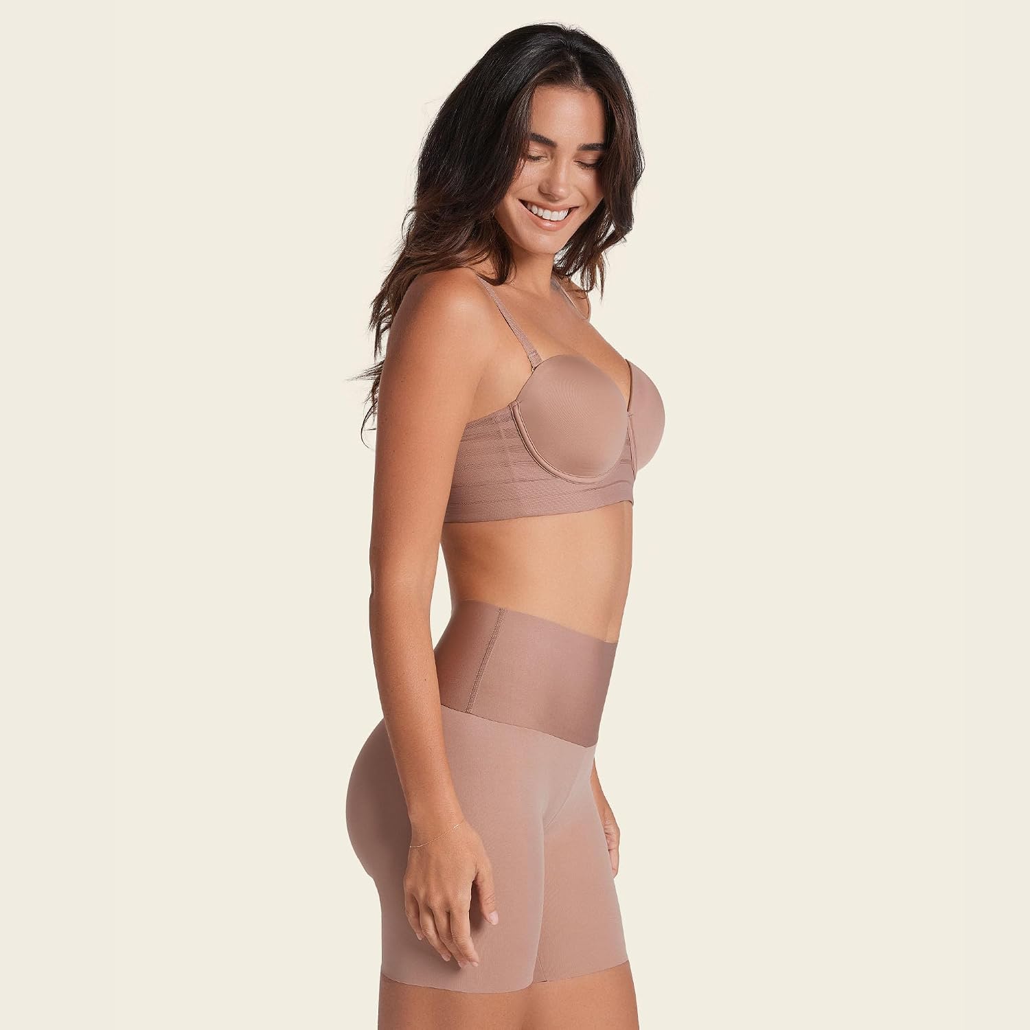 Leonisa Seamless High Waisted Shapewear Shorts — image 5