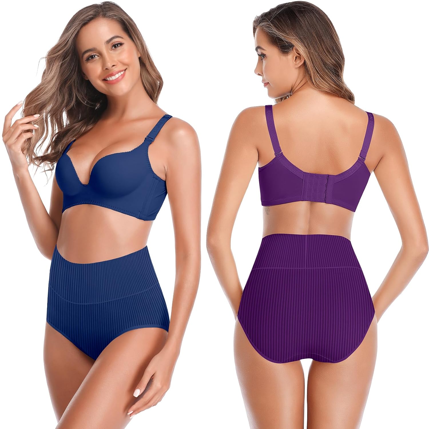 JojoQueen High Waist Cotton Full Coverage Briefs — image 2