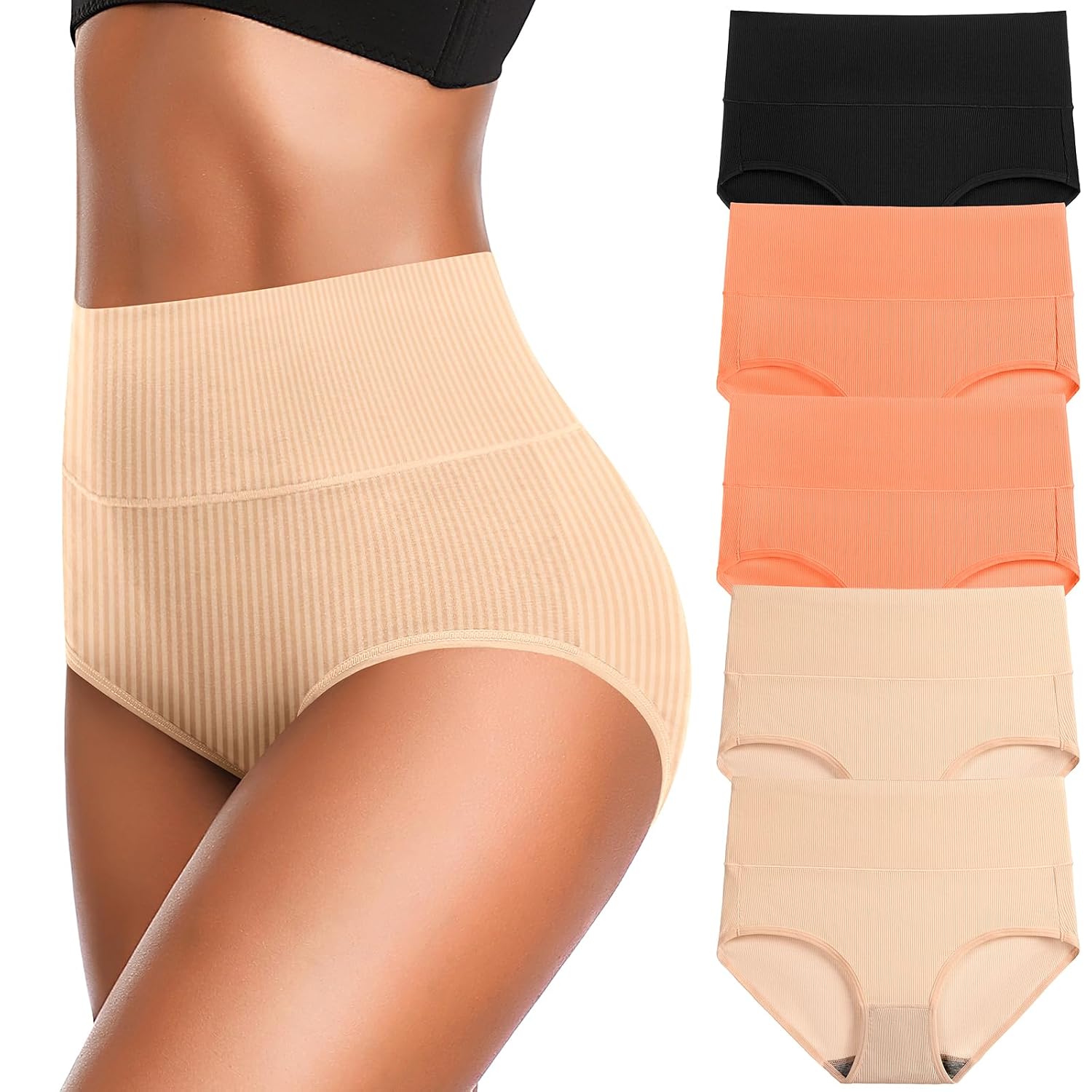 JojoQueen High Waist Cotton Full Coverage Briefs — image 6