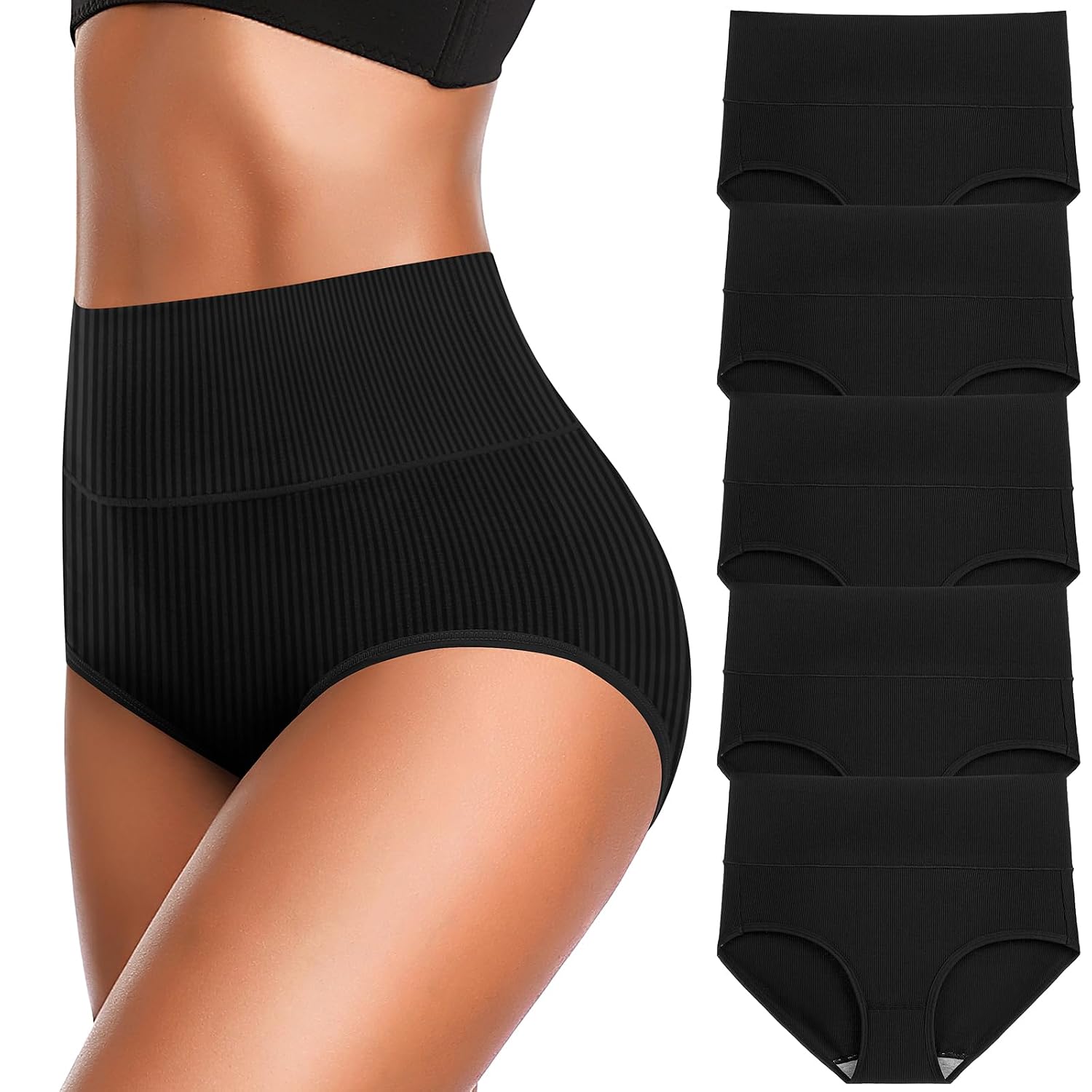 JojoQueen High Waist Cotton Full Coverage Briefs — image 7