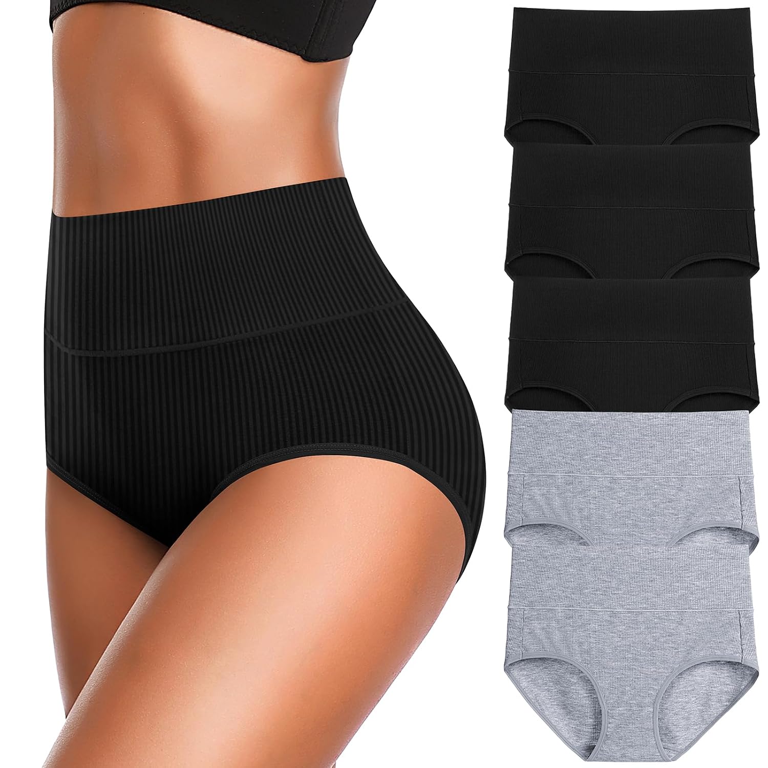 JojoQueen High Waist Cotton Full Coverage Briefs — image 12