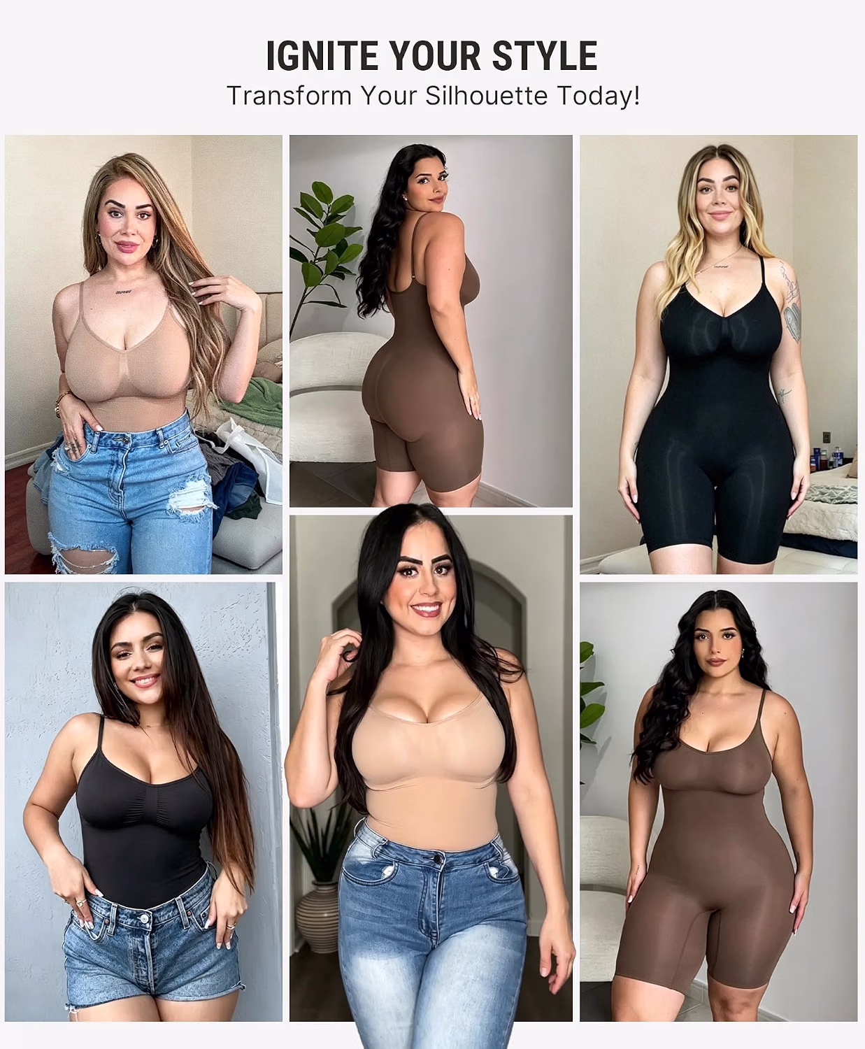 FeelinGirl Seamless Tummy Control Bodysuit — image 5
