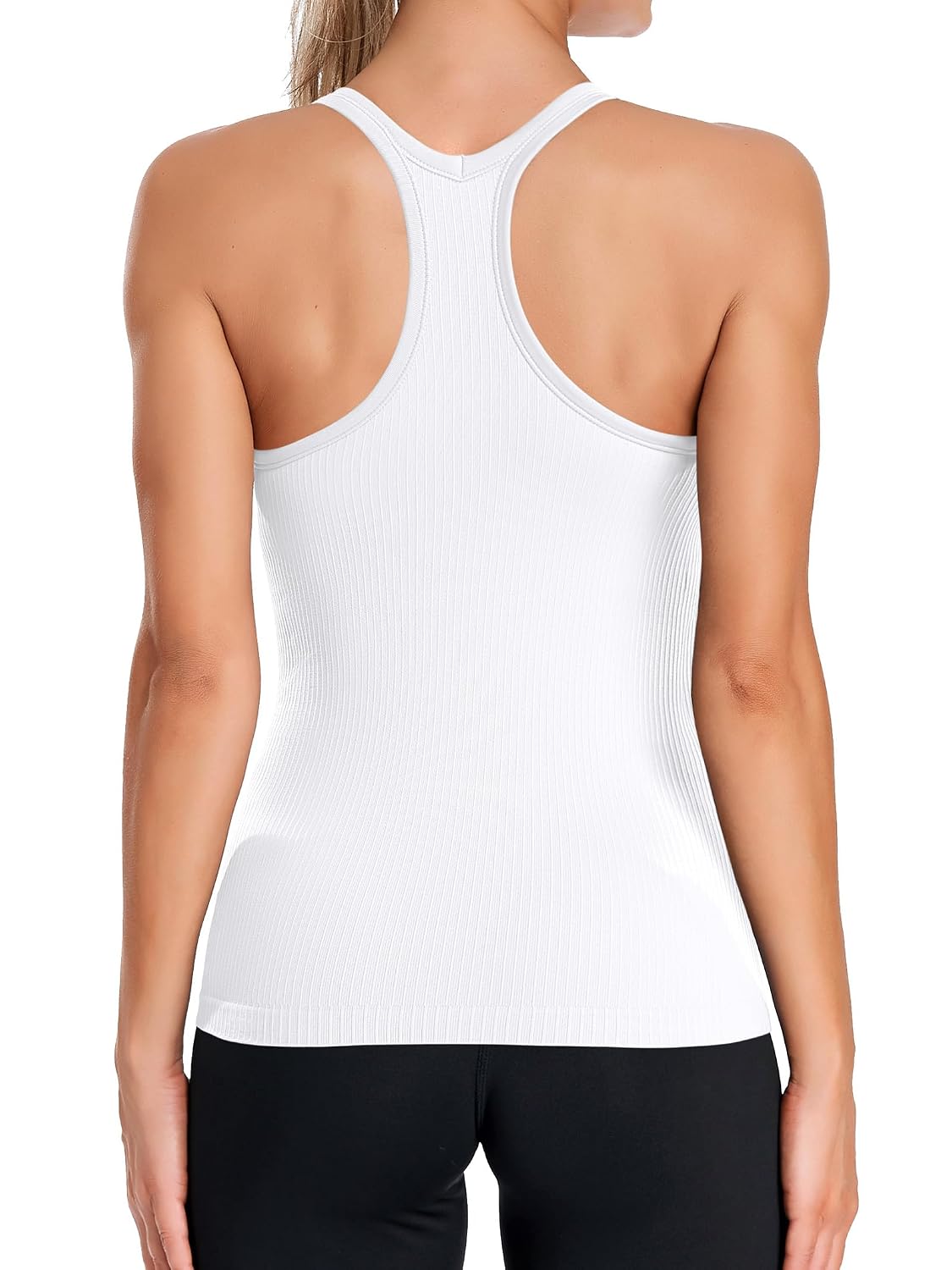 ATTRACO Ribflex Tank Review: A Ribbed Workout Cami With Pads You Can Take Out