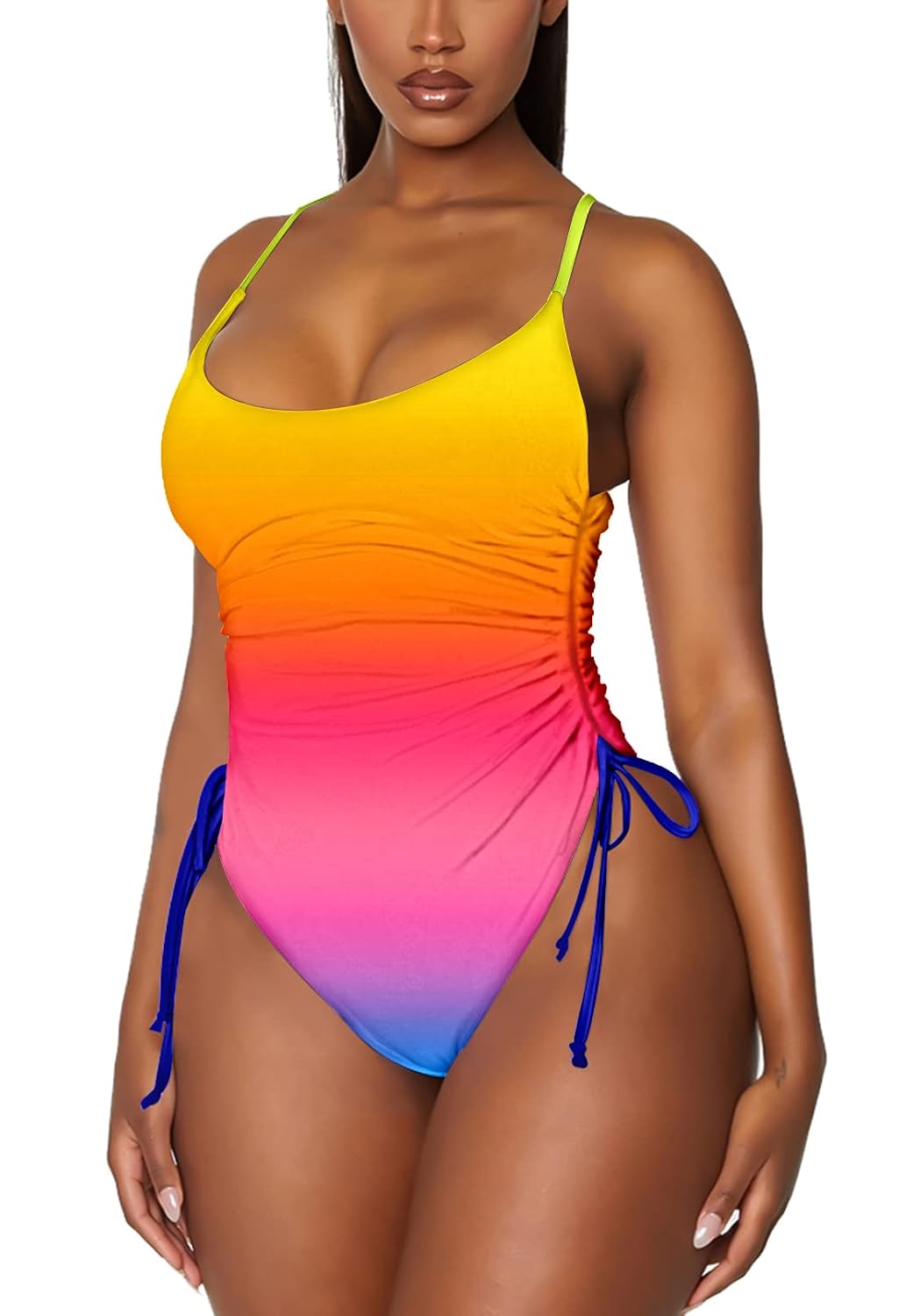 Viottiset Ruched High Cut One Piece Swimsuit — image 7