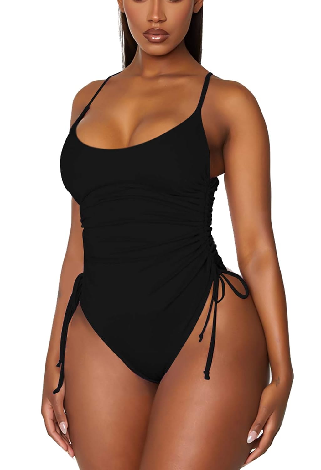 Viottiset Ruched High Cut One Piece Swimsuit — image 9