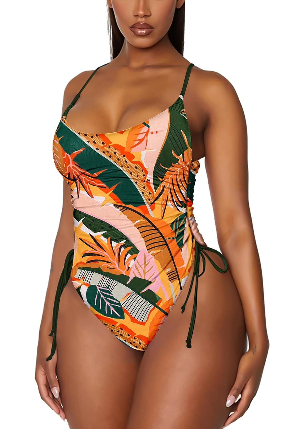 Viottiset Ruched High Cut One Piece Swimsuit — image 10