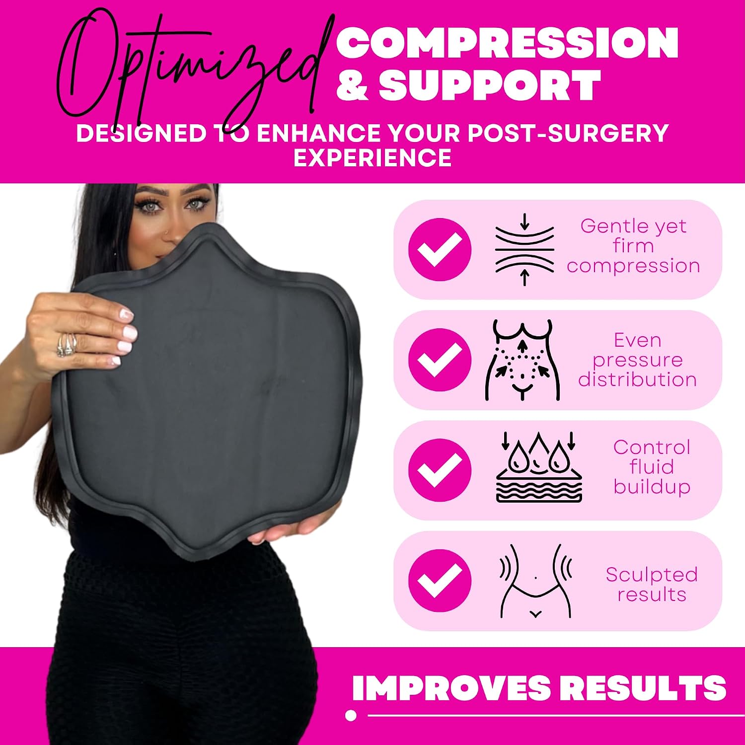 Bombshell Booty Pillow Lipo Foam Abdominal Board — image 4