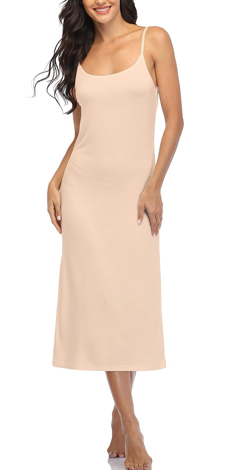 Summienlink Women's Sleeveless Nightgown Cami Dress — image 5
