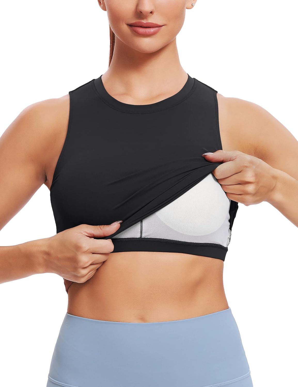 Natural Feelings Nudi Sports Bra High Neck Full Coverage — image 3