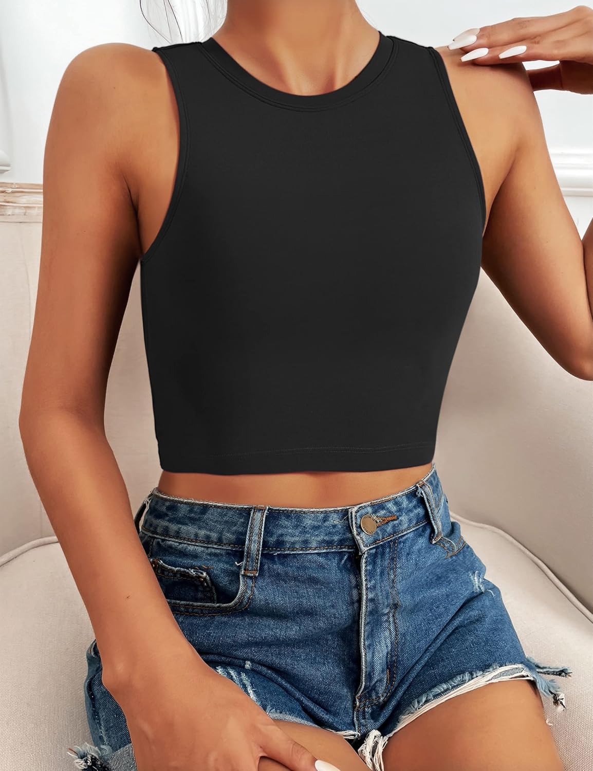Natural Feelings Nudi Sports Bra High Neck Full Coverage — image 5