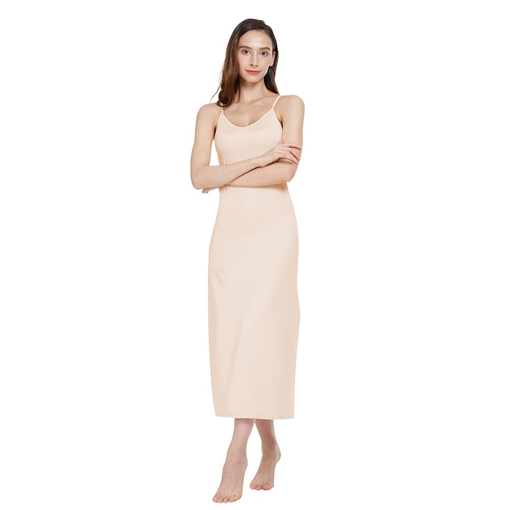 MANCYFIT Non-Cling Maxi Slip for Women