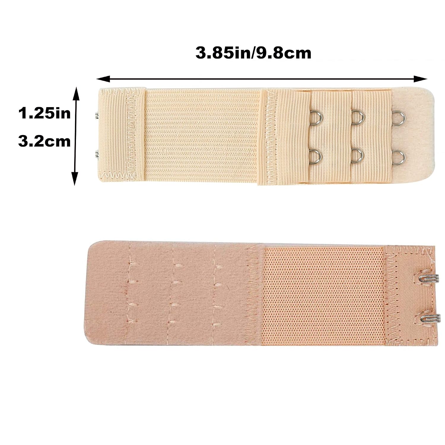 DAGUANZHI Bra Extenders 3 Rows 2 Hooks — image 2