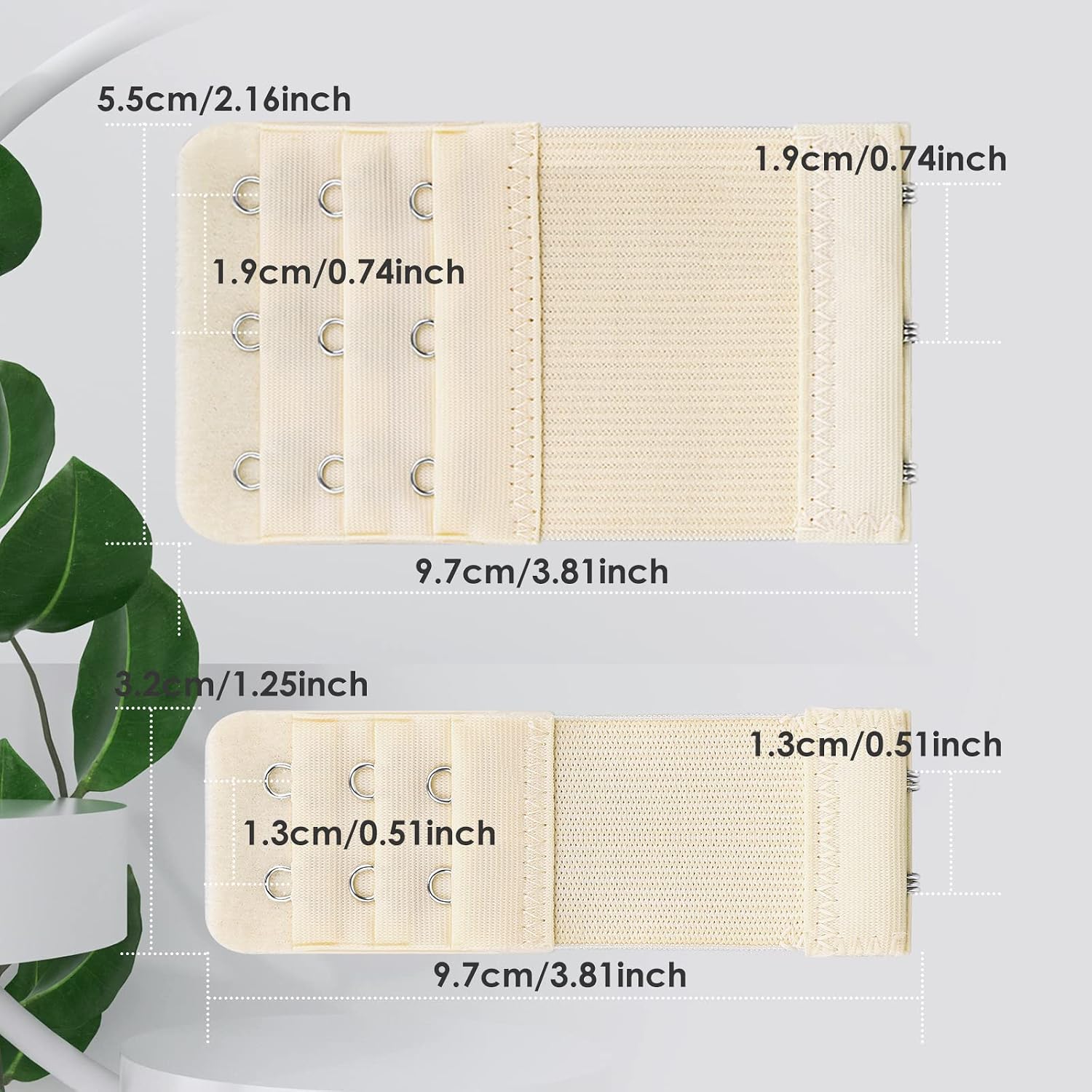 Bigqin 3 Row Bra Extender Strap — image 2