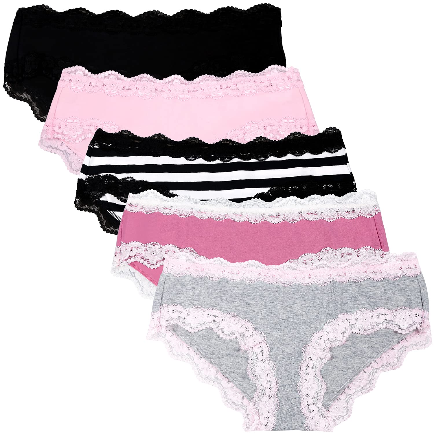 LYYTHAVON Women's Cotton Brief 5-Pack — image 3