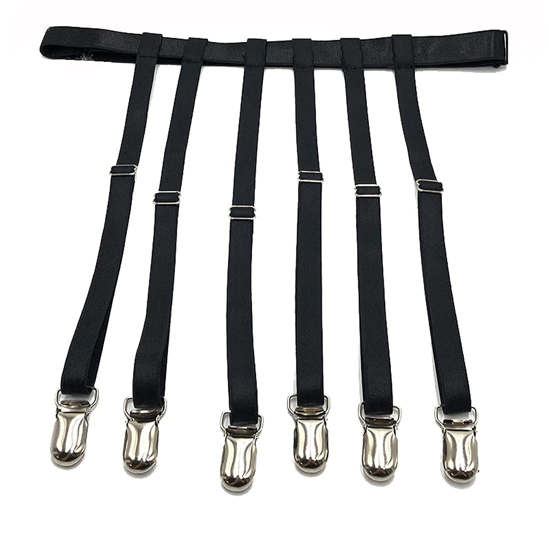 WILLWIN Adjustable Garter Belt with 6 Metal Clips — image 5