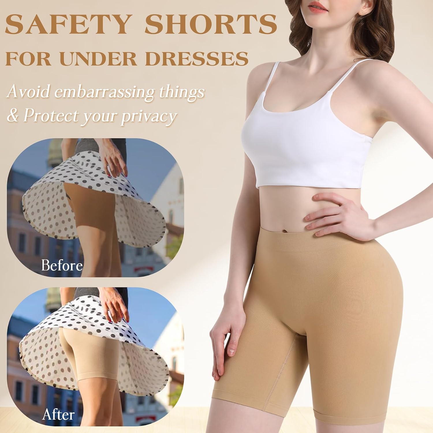 Reamphy Anti Chafing Slip Shorts 3 Pack — image 4