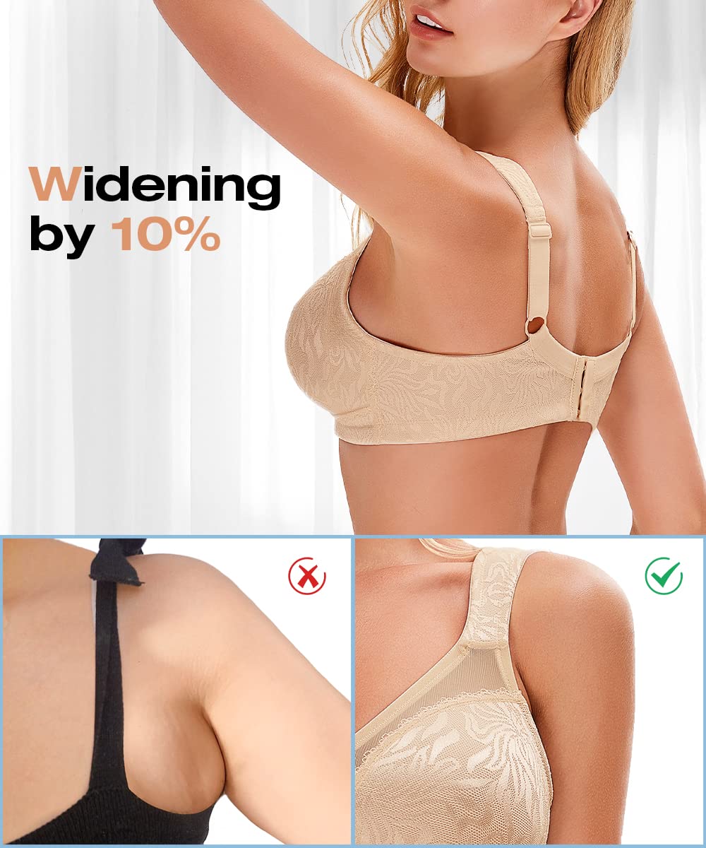 Wingslove Wireless Minimizer Bra for Plus Size Women — image 5