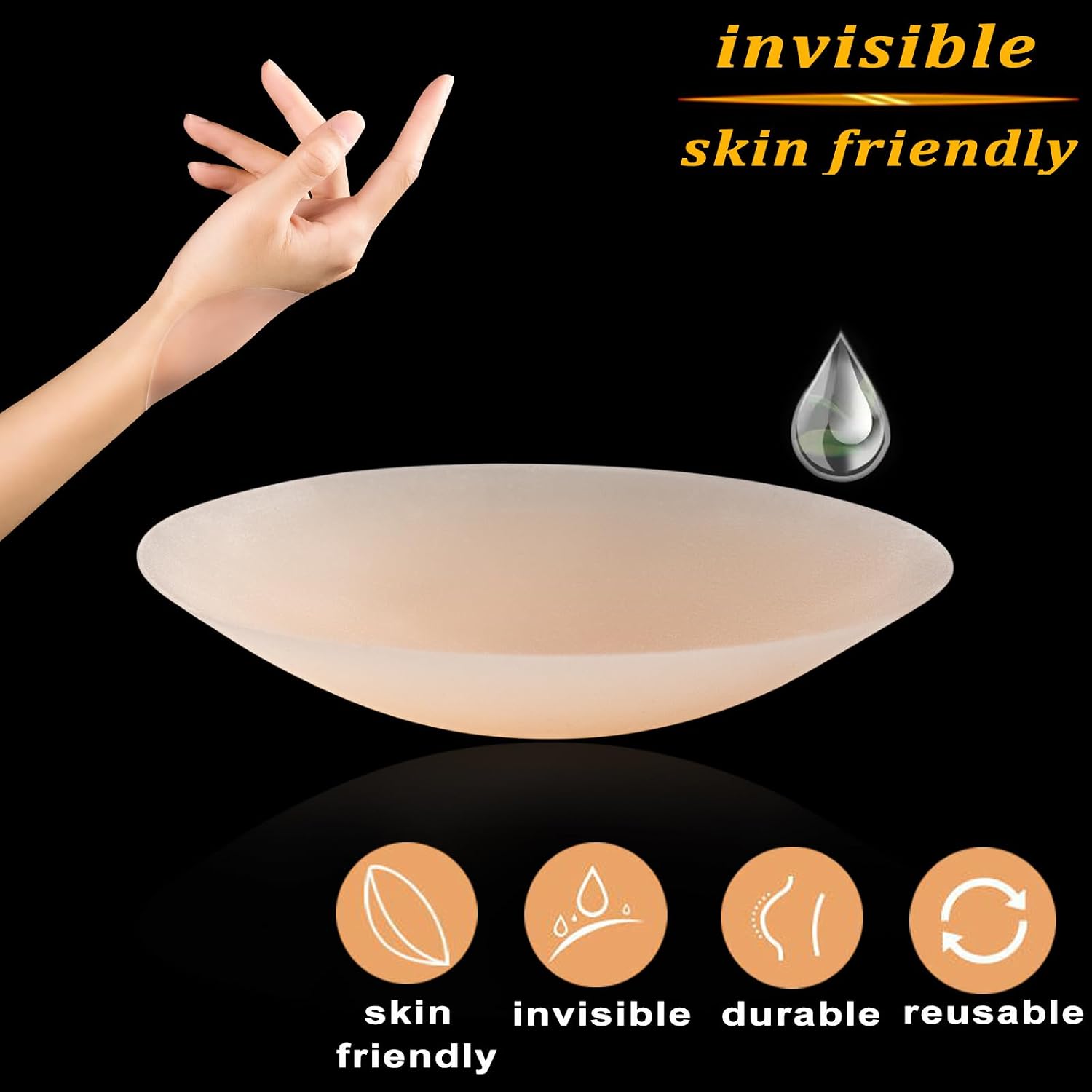 PRETTYWELL Reusable Silicone Nipple Covers Petals — image 4