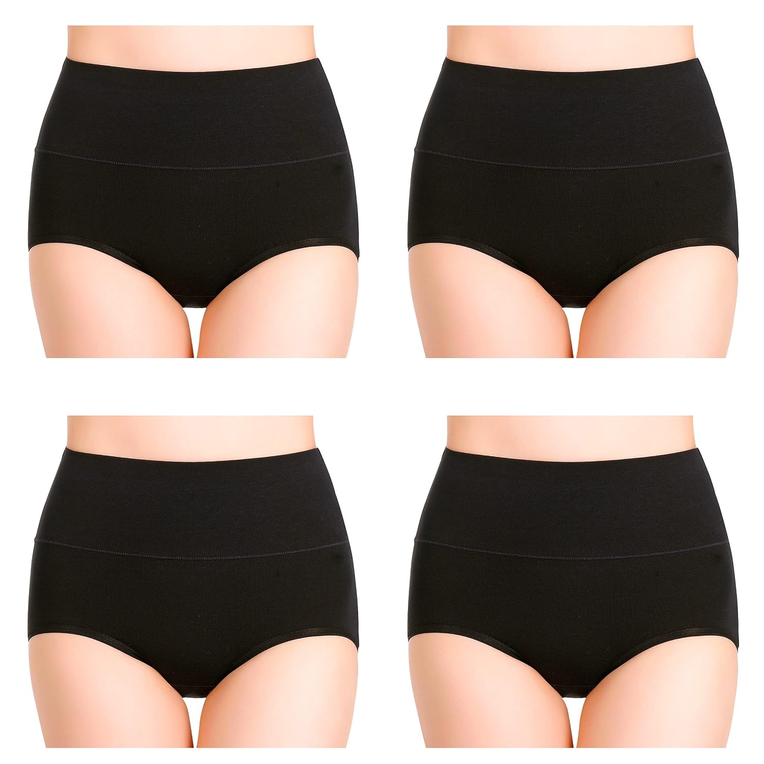 Cotton High Waisted Postpartum Underwear 7-Pack — image 2