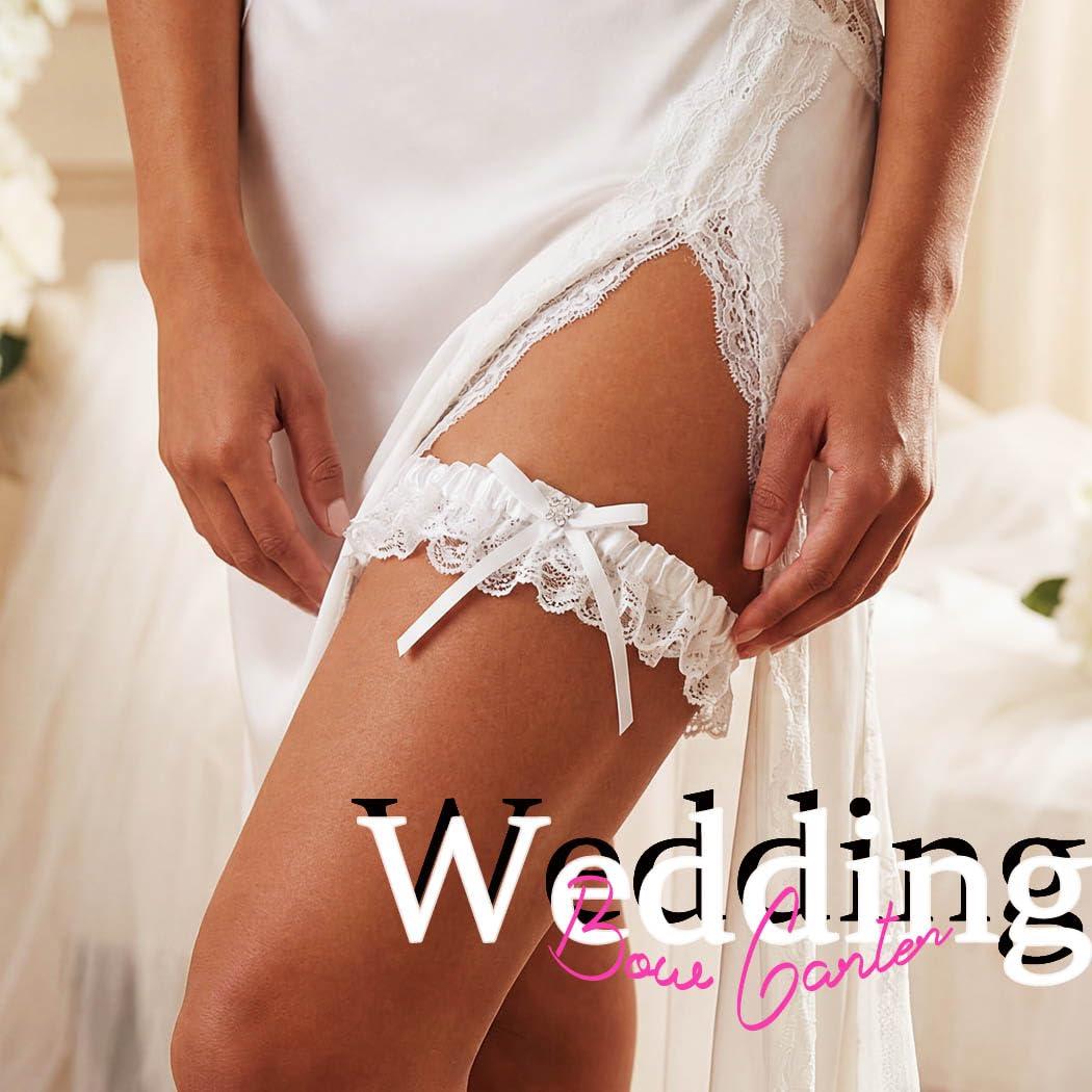 EVAZEN Bridal Lace Wedding Garter for Women — image 3
