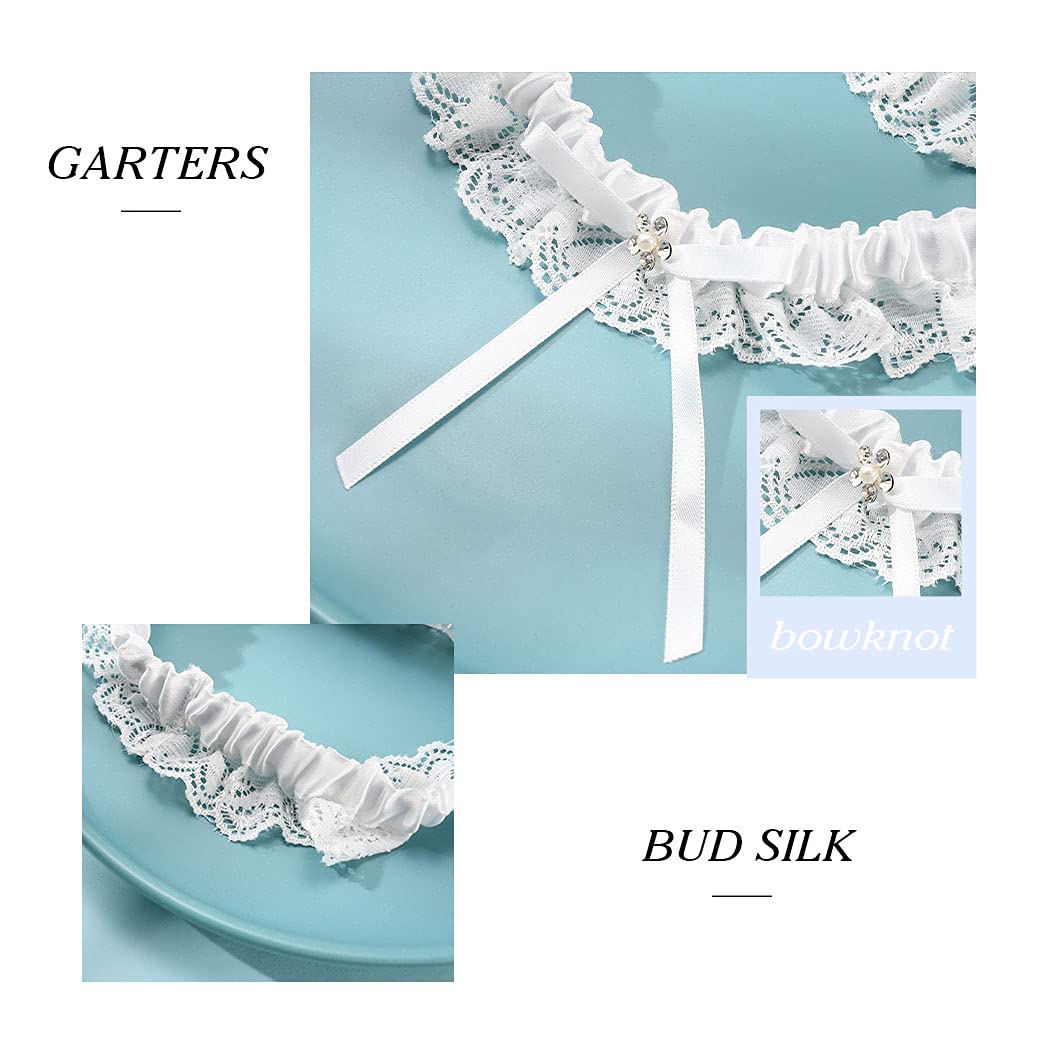 EVAZEN Bridal Lace Wedding Garter for Women — image 6