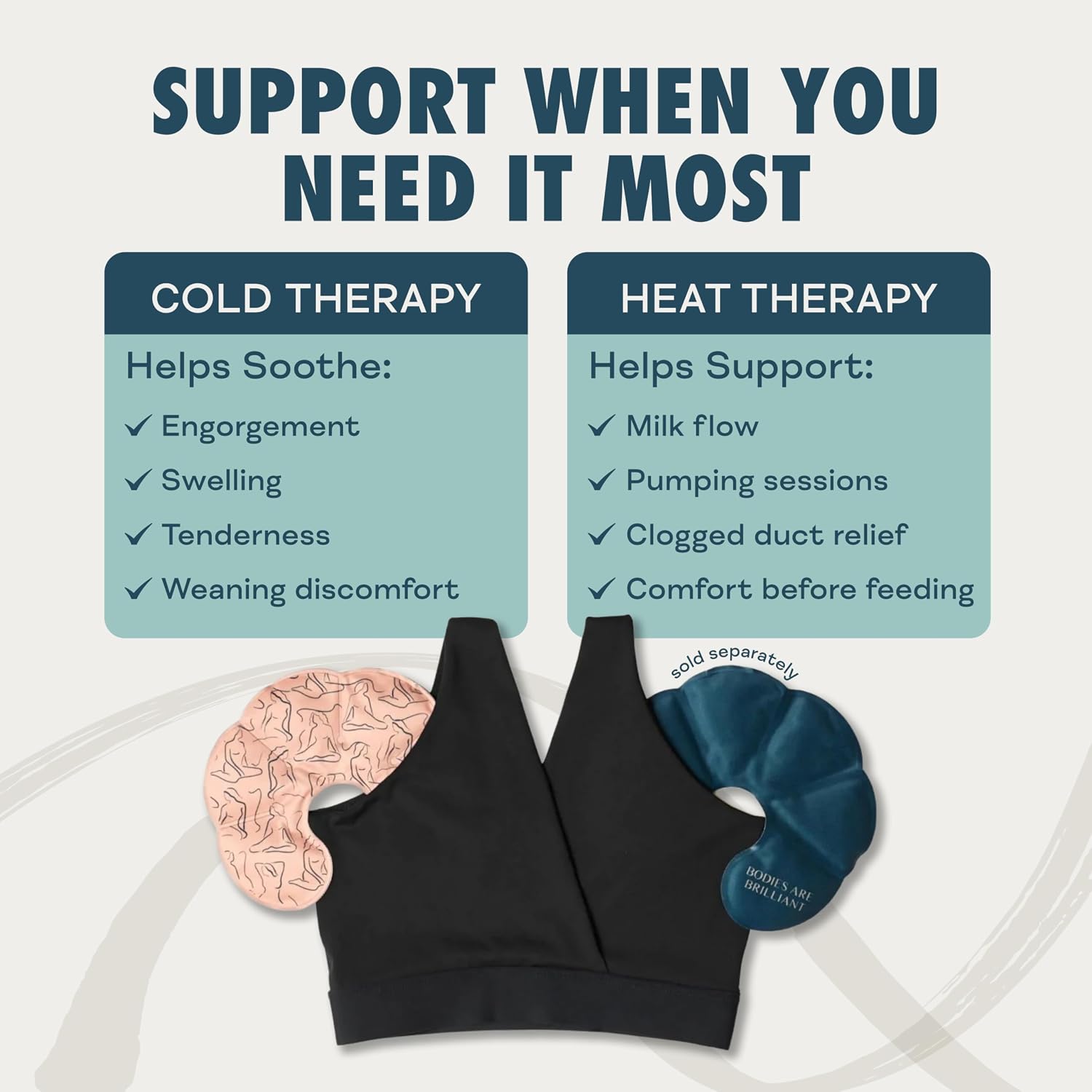 Nyssa FourthWear Nursing Bralette with Therapy Pockets — image 9