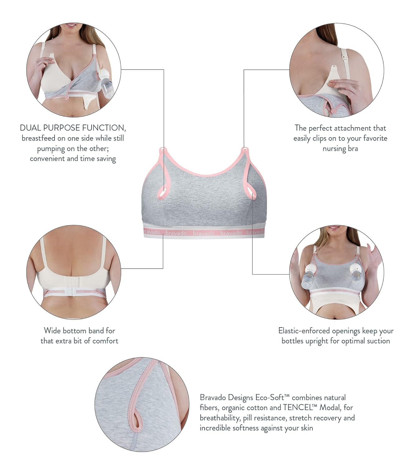Bravado Designs Sustainable Hands-Free Pumping Accessory — image 2