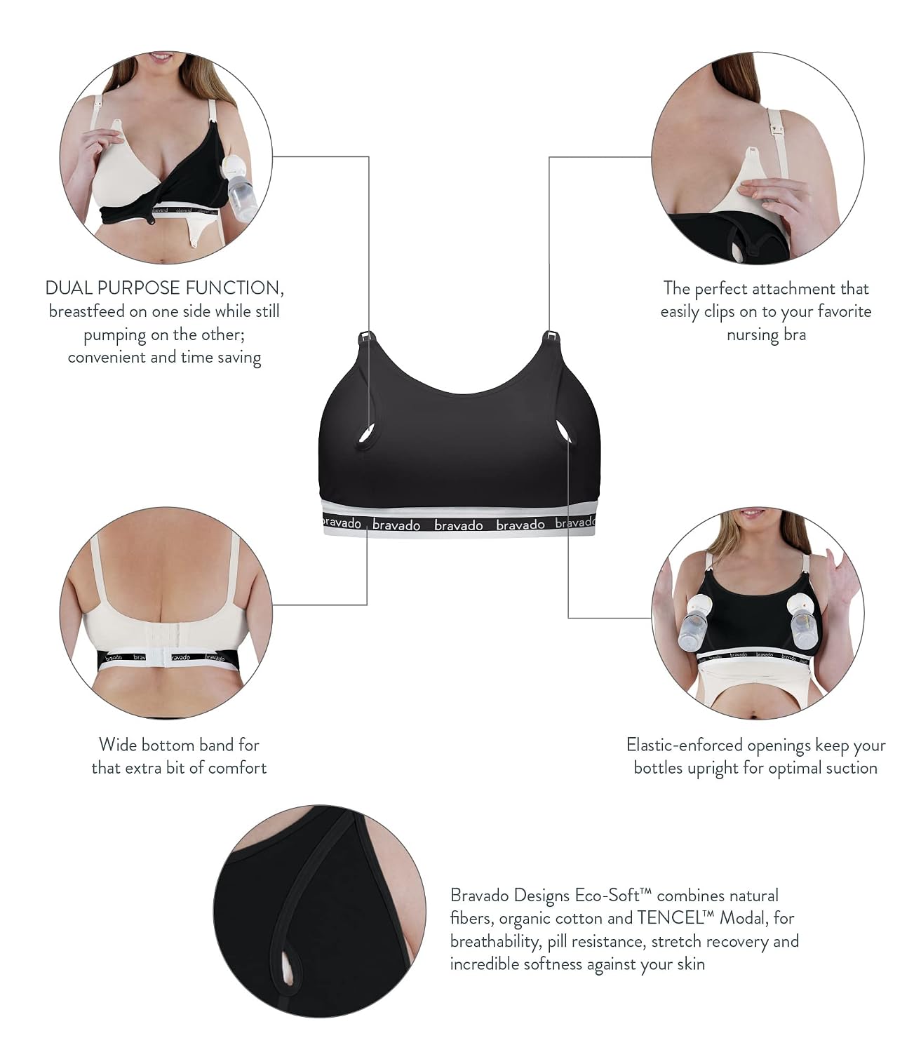 Bravado Designs Hands-Free Pumping Bra — image 2